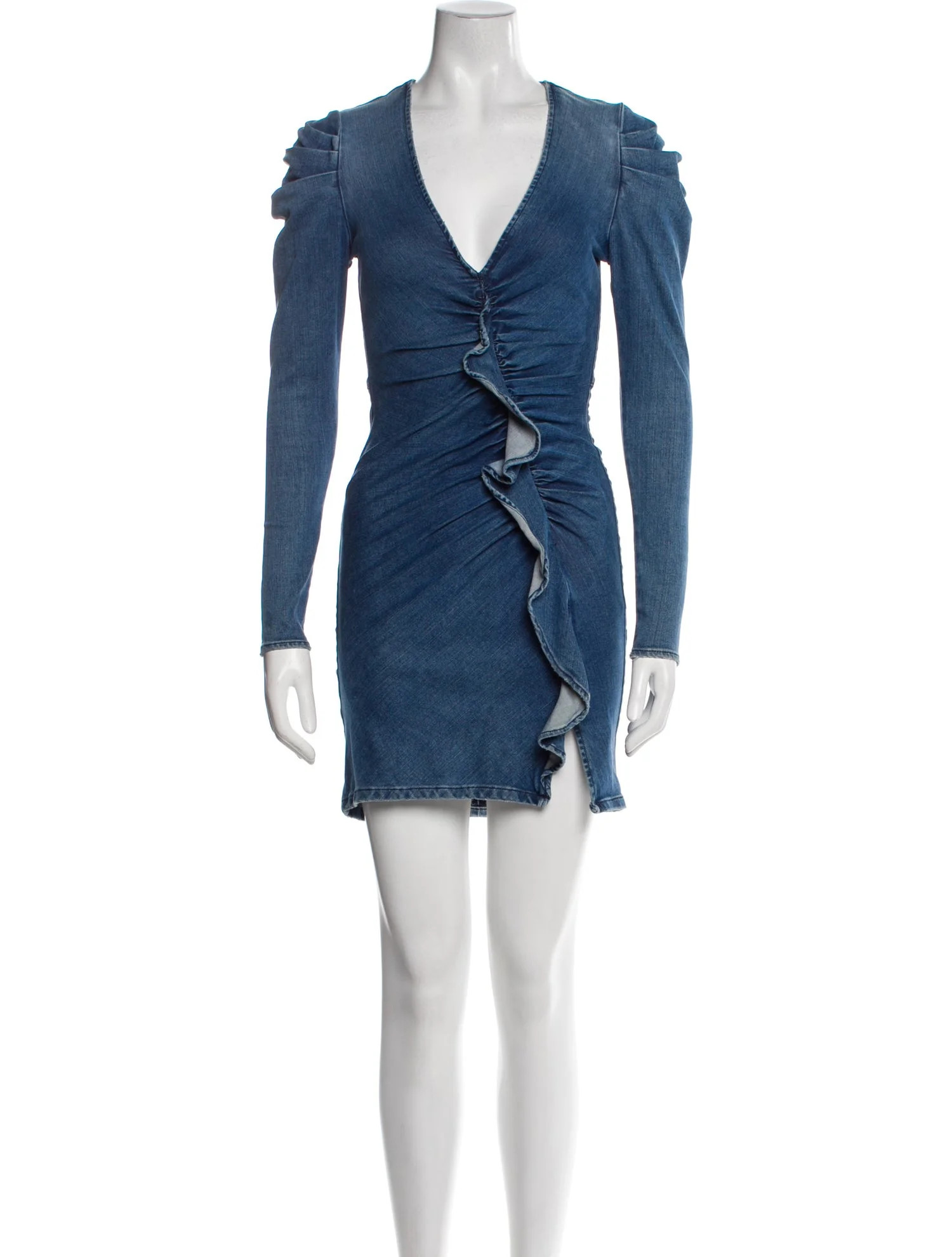 V-Neck Mini Dress | The RealReal