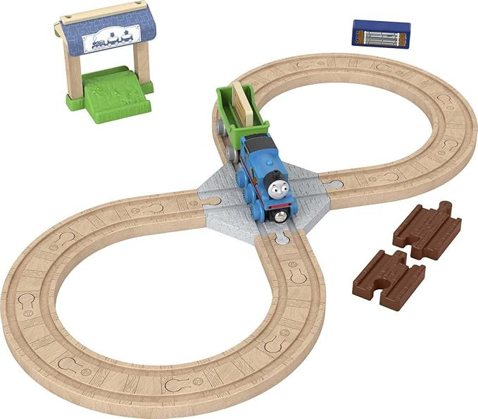 Thomas & Friends Wooden Railway Toy Train Set Figure 8 Track Pack with Thomas Wood Engine for Pre... | Amazon (CA)