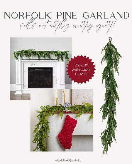 The best price on the internet’s favorite realistic Norfolk pine garland is at Kirkland’s, and today you can get an extra 25% off with code FLASH!

Real-Touch Norfolk Pine Garland (Super Realistic!)

#LTKhome #LTKHoliday