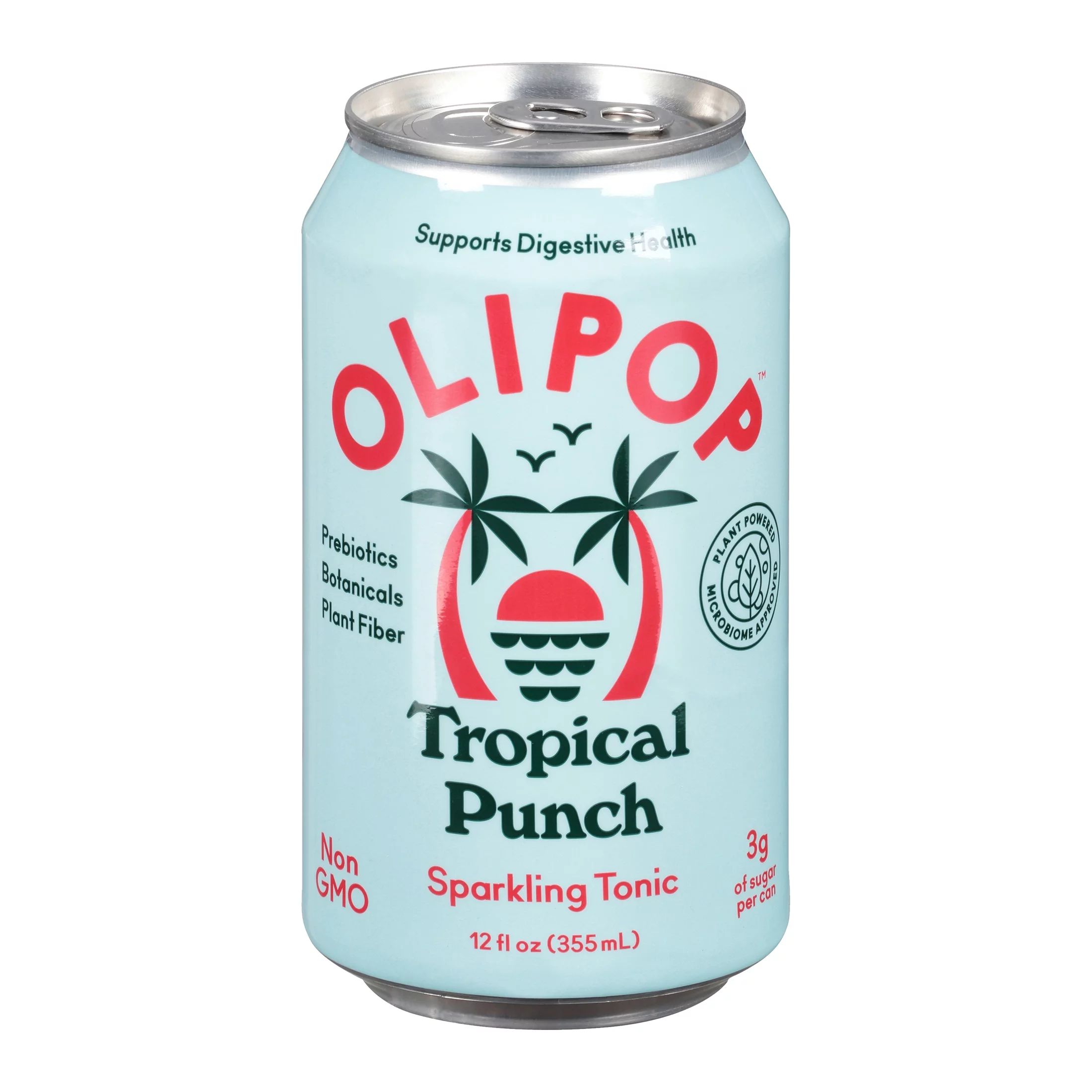 OLIPOP A New Kind of Soda, Tropical Punch Sparkling Tonic, 12 fl oz | Walmart (US)