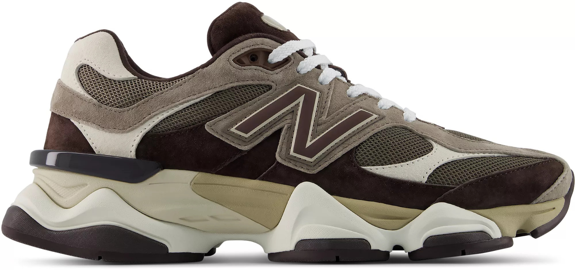 New Balance 9060 Shoes, Men's, M9/W10.5, Thunder Brown/Coffee | DICK'S Sporting Goods