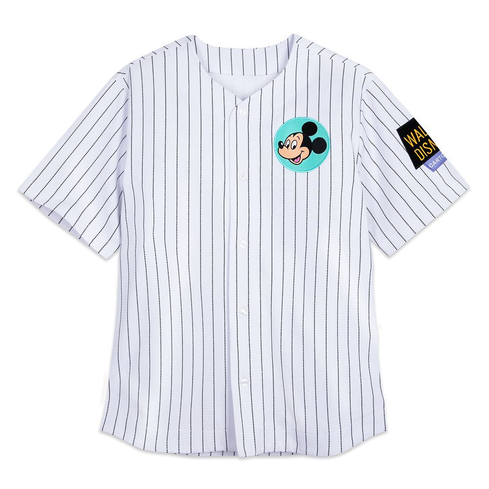 Mickey Mouse ''Walt Disney Cartoon Pals'' Baseball Jersey for Adults | Disney Store