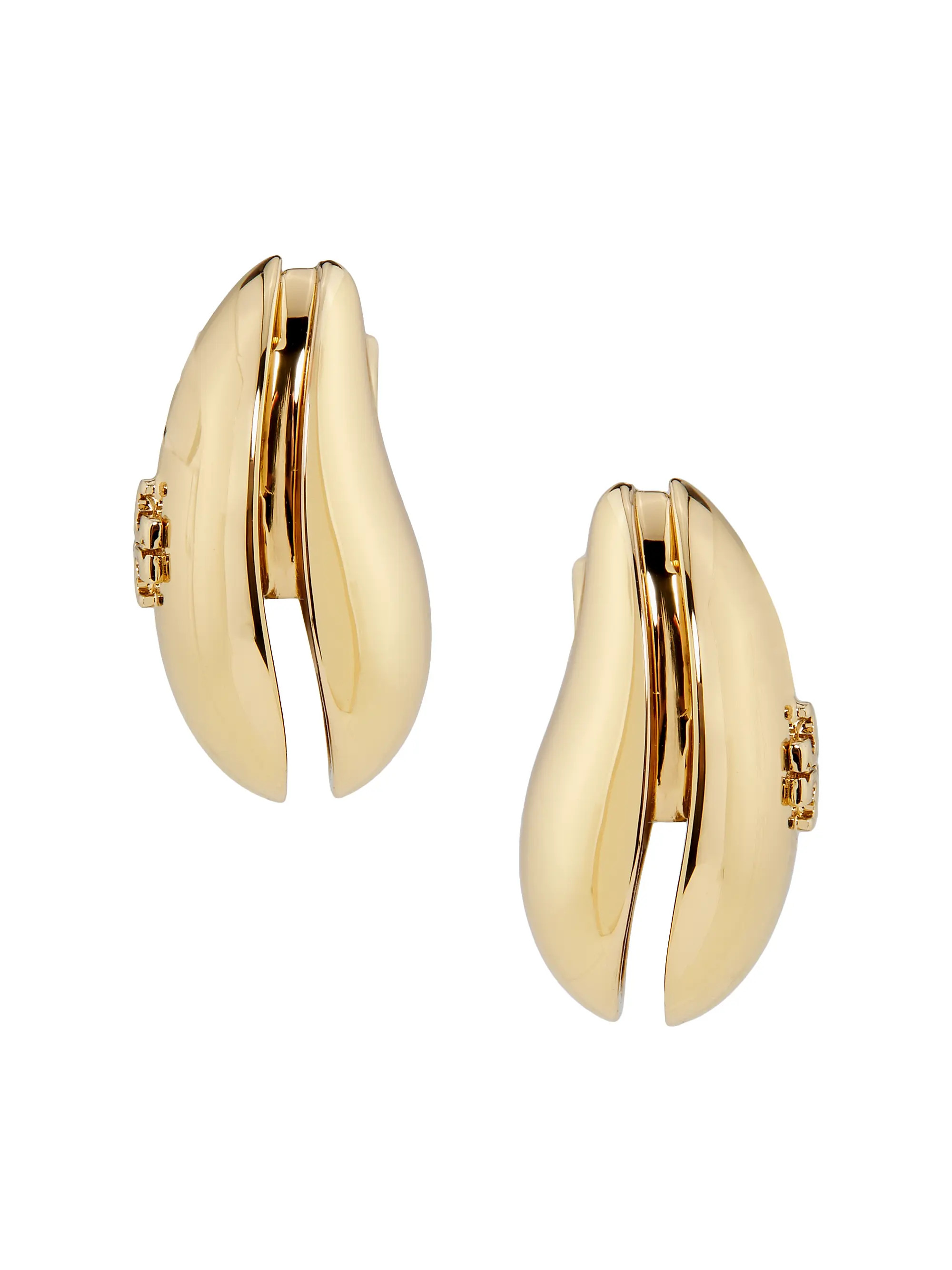 Wave 18K-Gold-Plated Small Drop Earrings | Saks Fifth Avenue