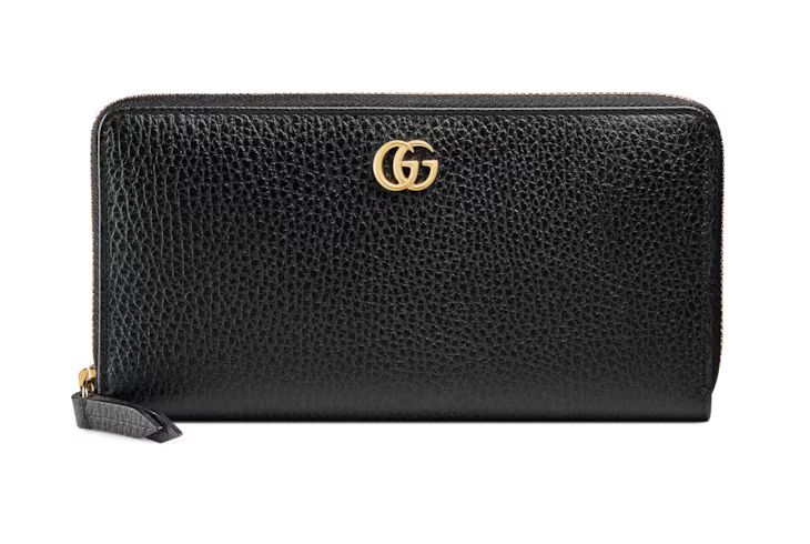 Leather zip around wallet | Gucci (US)