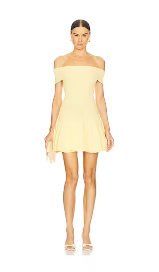 Erica Knit Dress in Buttercream | Revolve Clothing (Global)