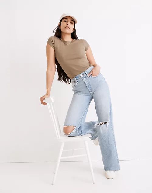 Superwide-Leg Jeans in Blaisdell Wash | Madewell