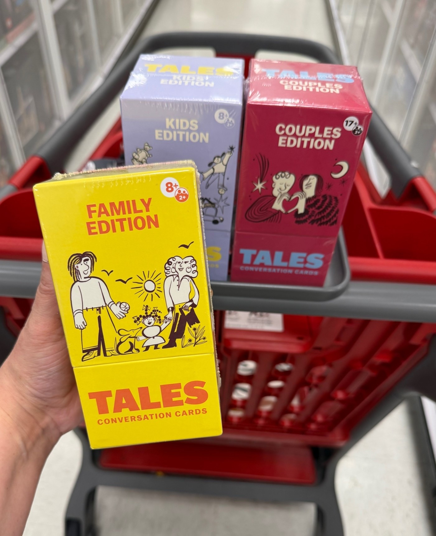 New at Target! Tales conversation cards