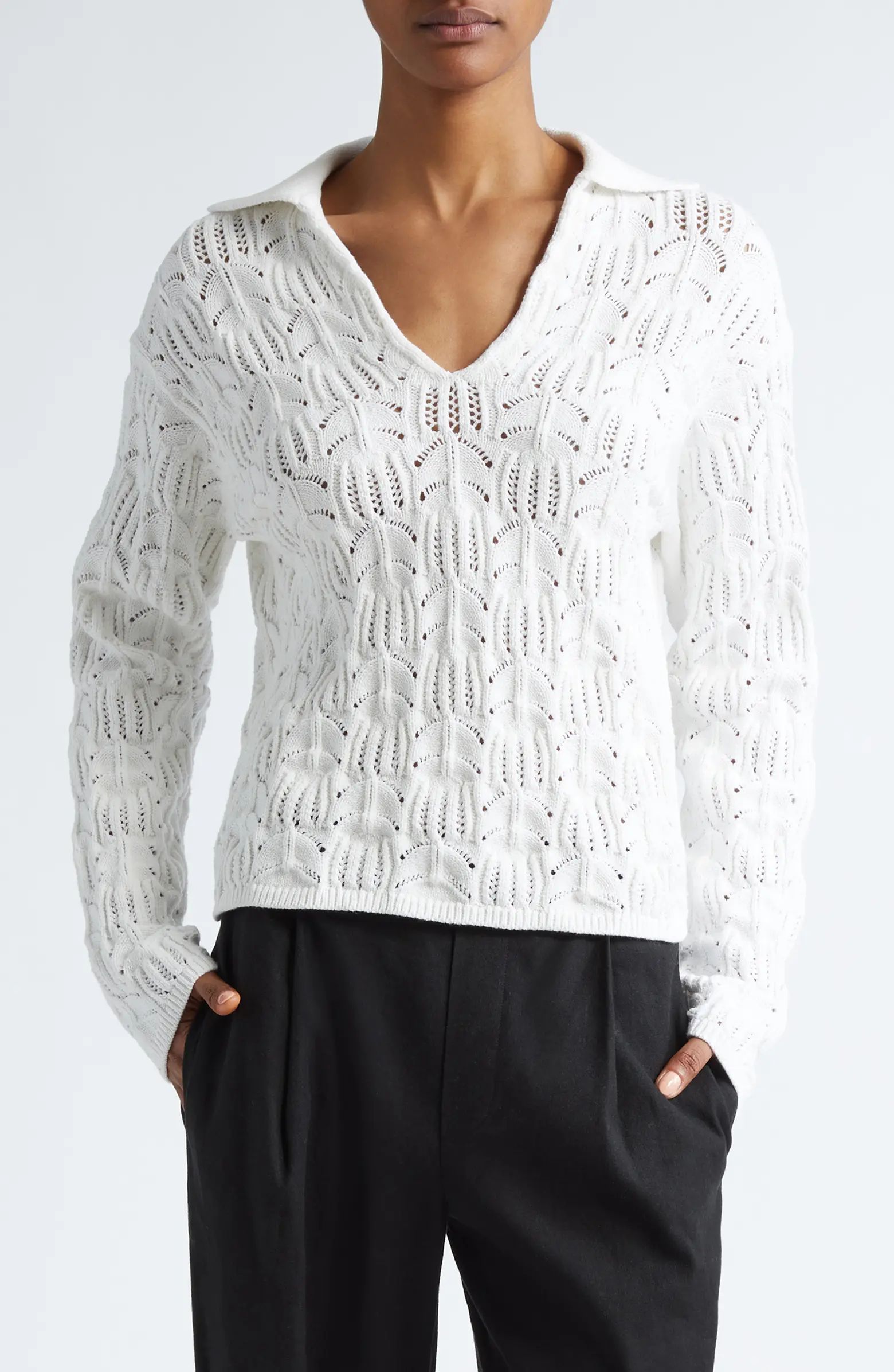 Baja Pointelle Sweater | Nordstrom