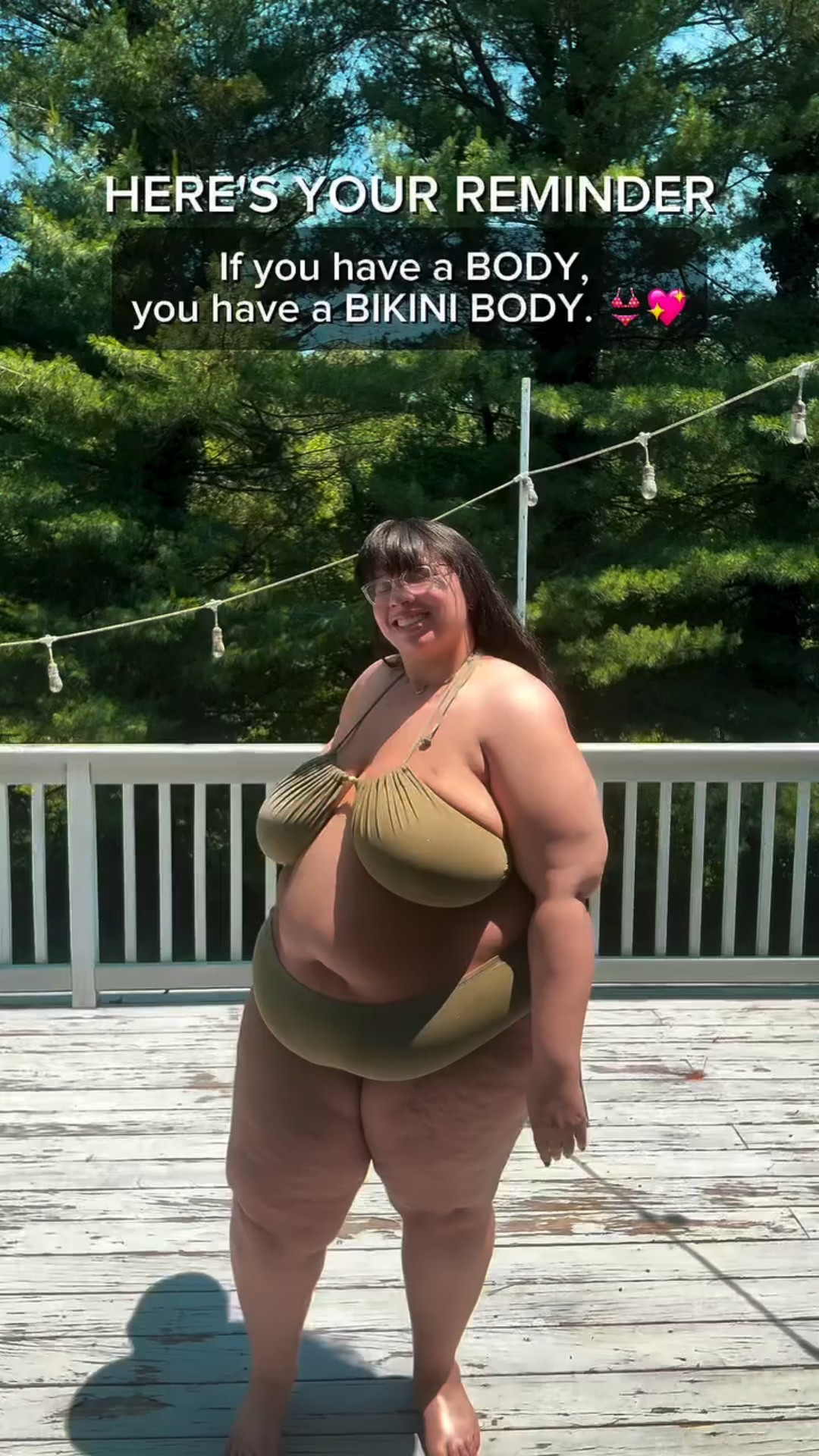 literally all you need for a bikini body is... a body and a bikini. that’s it. i used to think i had to change so much before i "earned" wearing one. now i'm just like... why was i ever waiting?

Outfit Details:
Jewelry: Vintage
Cover-Up: Unknown
Swimsuit: Old Navy
@oldnavy 

Check out my LTK, link in bio!

#LTKFindsUnder50 #LTKPlusSize #LTKSaleAlert