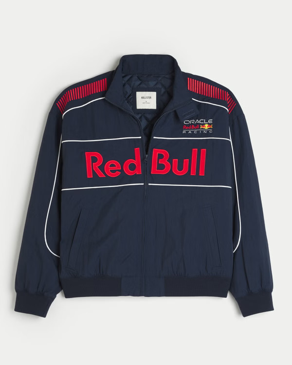 Oracle Red Bull Racing Graphic Track Jacket | Hollister (UK)