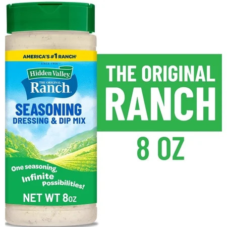 Hidden Valley Original Ranch Salad Dressing & Seasoning Mix, Keto-Friendly, 8 oz | Walmart (US)