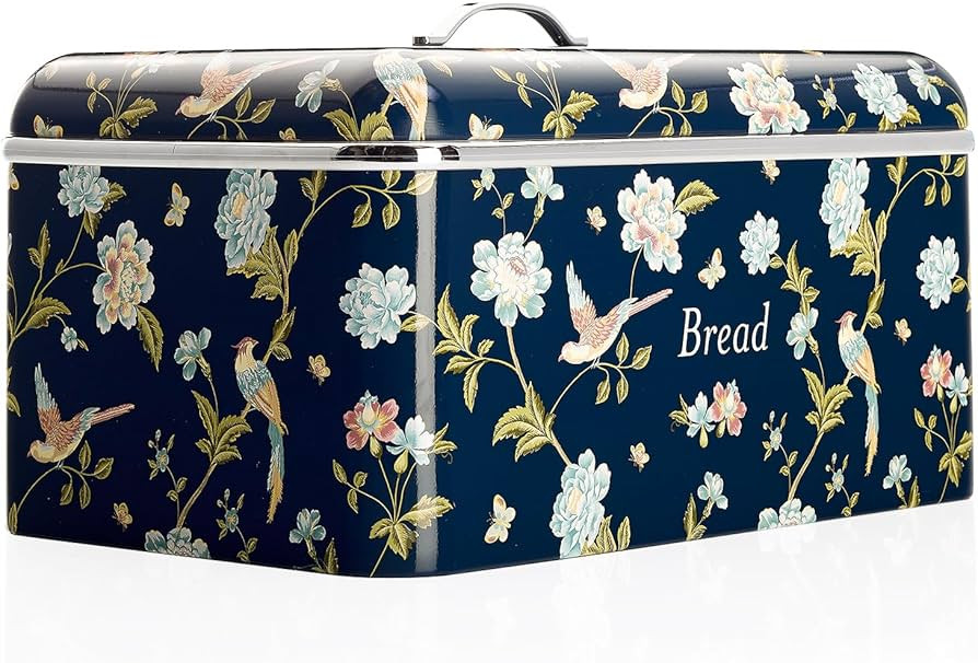Laura Ashley VQ Bread Bin - Elveden Navy | Amazon (US)