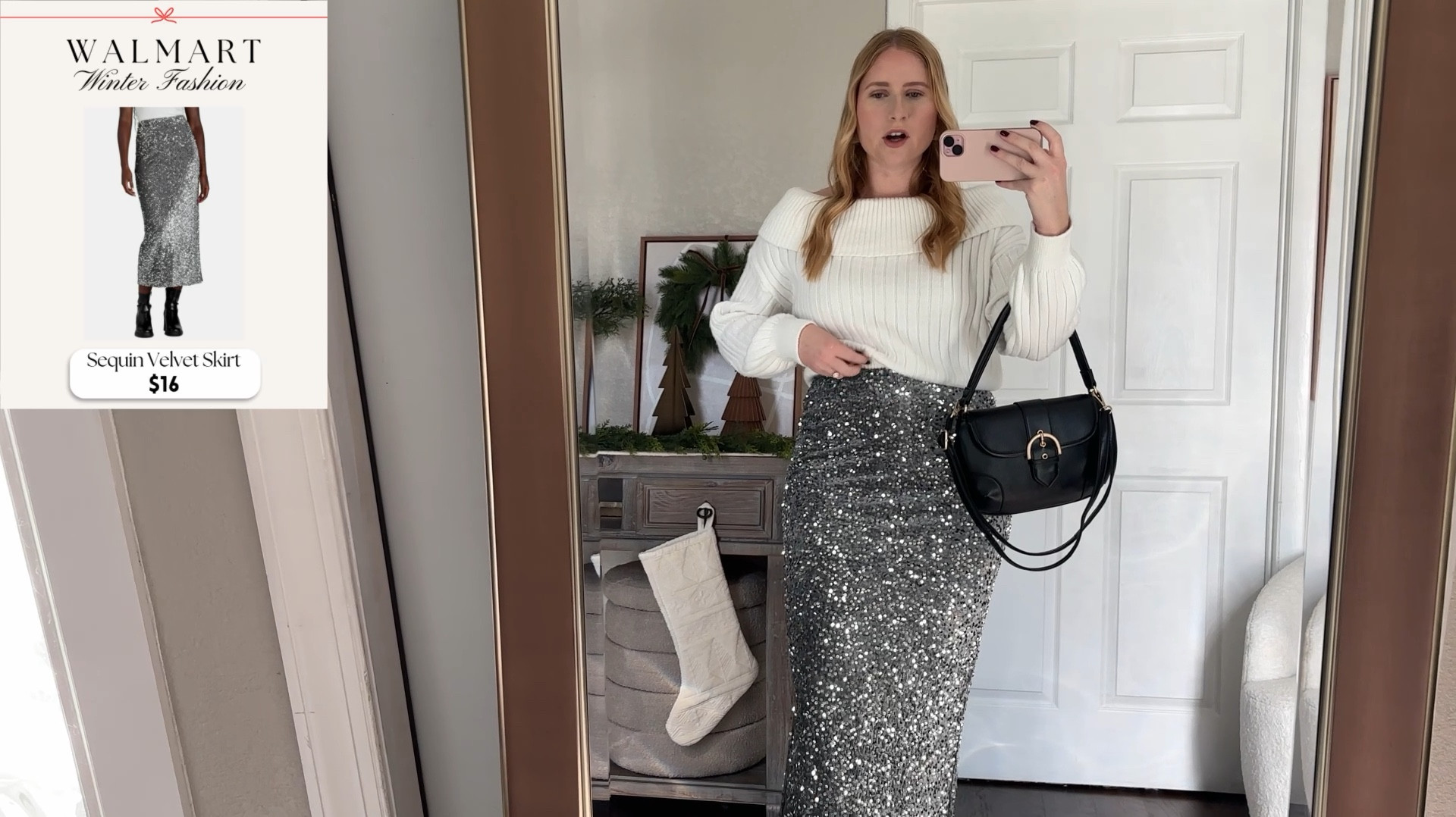 Walmart party outfit ideas ✨ for the holidays walmart fashion | Walmart finds | walmart clothing | walmart winter | walmart midsize | walmart dress | walmart dresses | The cutest holiday outfit ideas from Walmart! #walmartfashion Walmart fashion. Walmart fair isle sweater. Walmart holiday style. Walmart patent heels. Walmart wide leg jeans. Walmart holiday outfit. Walmart chic style

#LTKHoliday #LTKWatchNow #LTKSeasonal