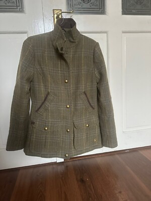 Joules Ladies Size 8 Tweed Jacket Field Coat Wool Country  | eBay | eBay UK