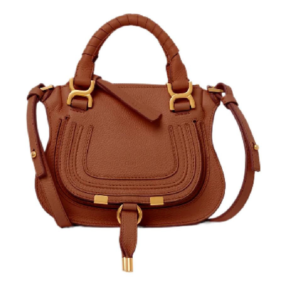 Chloe Marcie Mini Double Carry Leather Bag | Jomashop.com & JomaDeals.com