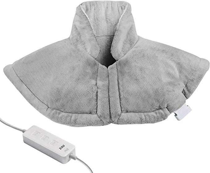 ZXU Heating Pad for Neck and Shoulder, 20" x25“ Large Electric Heated Neck Shoulder Wrap for Ne... | Amazon (US)