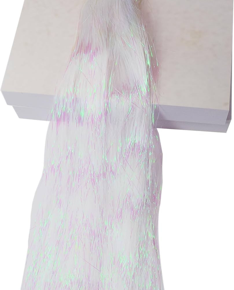 2000 Strands Iridescent Tinsel Icicles for Christmas Tree, Xmas, Birthday Party Wedding Decoratio... | Amazon (US)