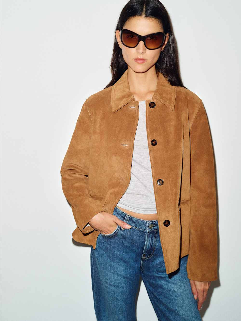 Veda Remi Leather Jacket | Reformation (Global)