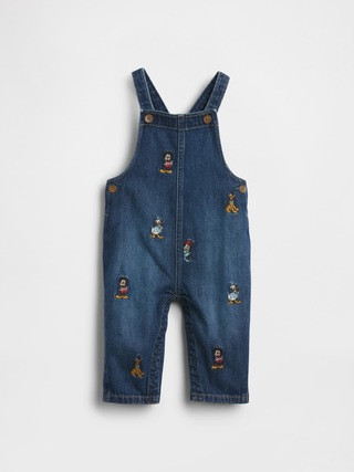 Gap × Disney Baby Denim Overalls | Gap (US)