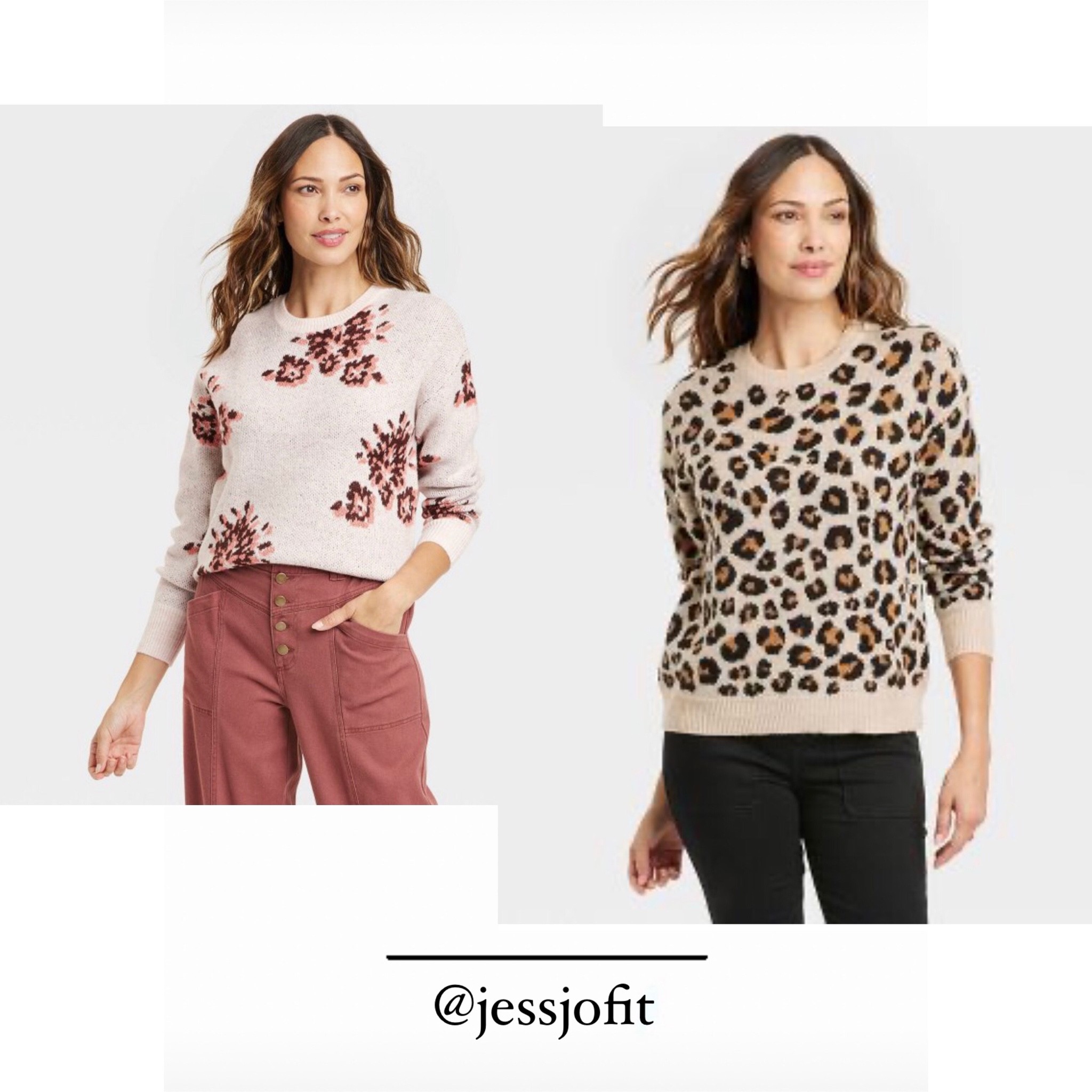 Sweaters perfect for fall from Target. 

#rose #knoxrose #leopardsweater #target 

#LTKunder50 #LTKstyletip #LTKsalealert