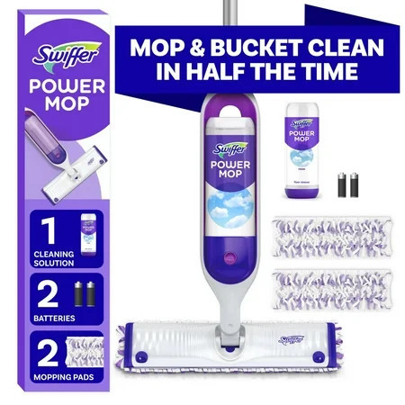 Swiffer Power Mop, Floor Cleaner, Tile, Vinyl, Laminate, Wood, Floor Cleaner, Cleaning Set | Walmart (US)