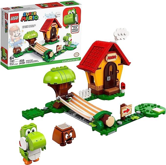 LEGO Super Mario Mario’s House & Yoshi Expansion Set 71367 Building Kit, Collectible Toy to Com... | Amazon (US)