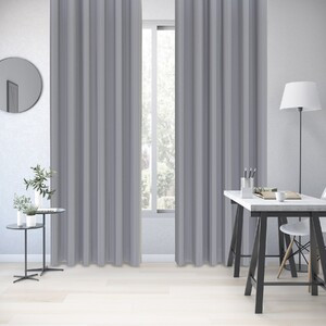 Cortina Arel Cinza 2,60x1,80m 2 Folhas Inspire | Leroy Merlin | Leroy Merlin BR