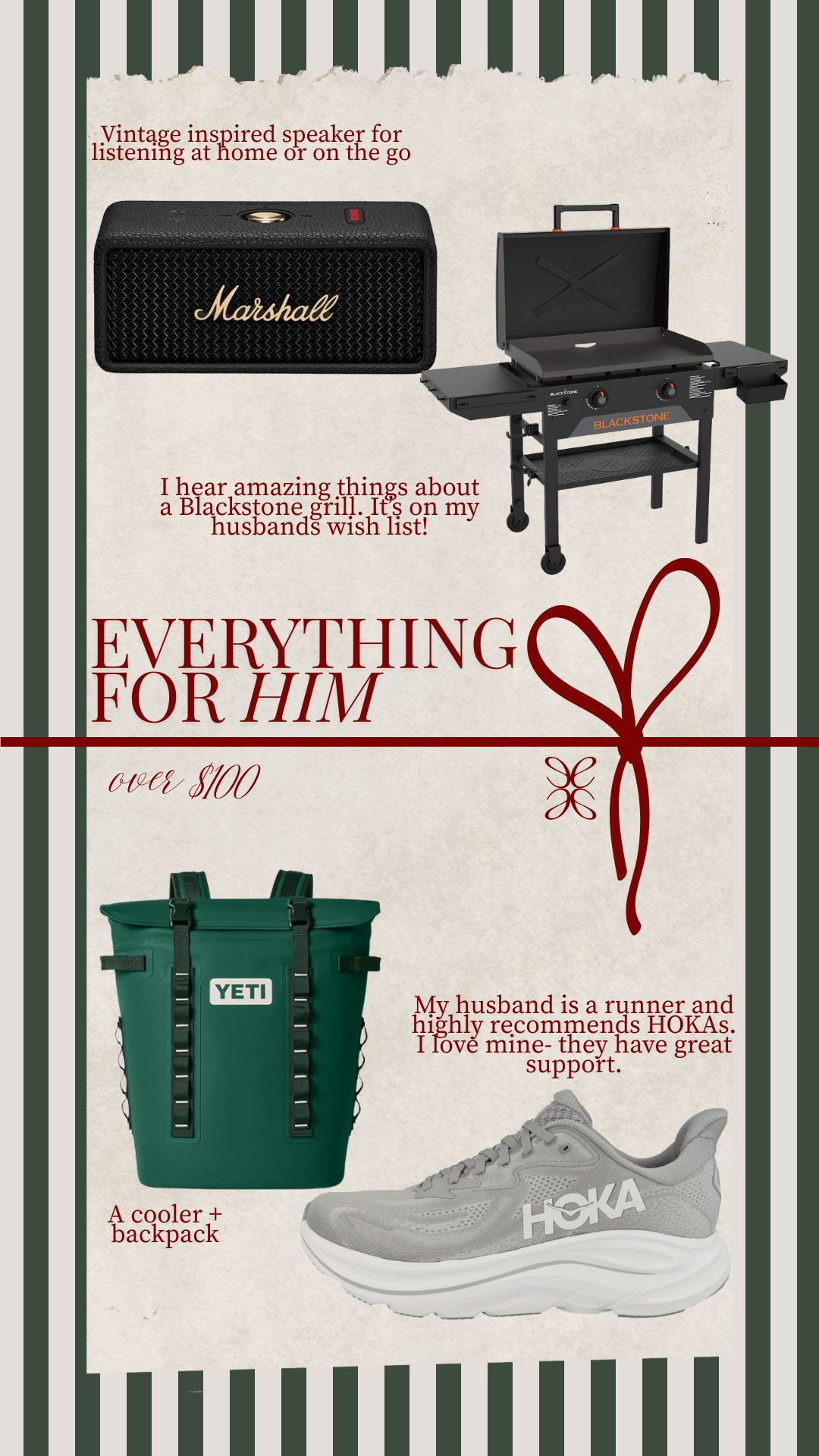 everything for him over $100 - gift guide for him 

 #LTKGiftGuide #LTKHoliday