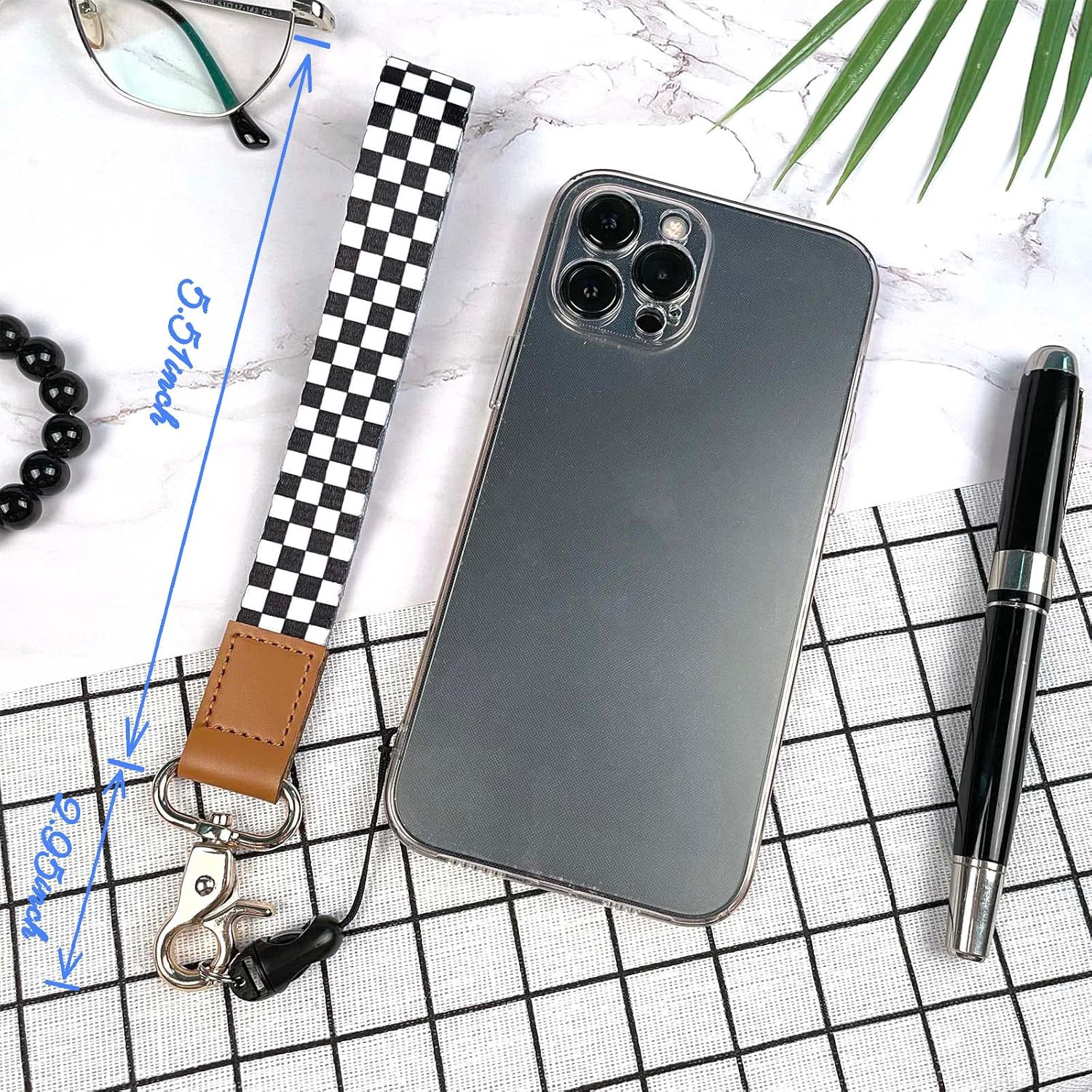 Handlein Wristlet Keychain for Women and Men，Key Chain Holder，Wrist Lanyard for Keys. | Amazon (US)