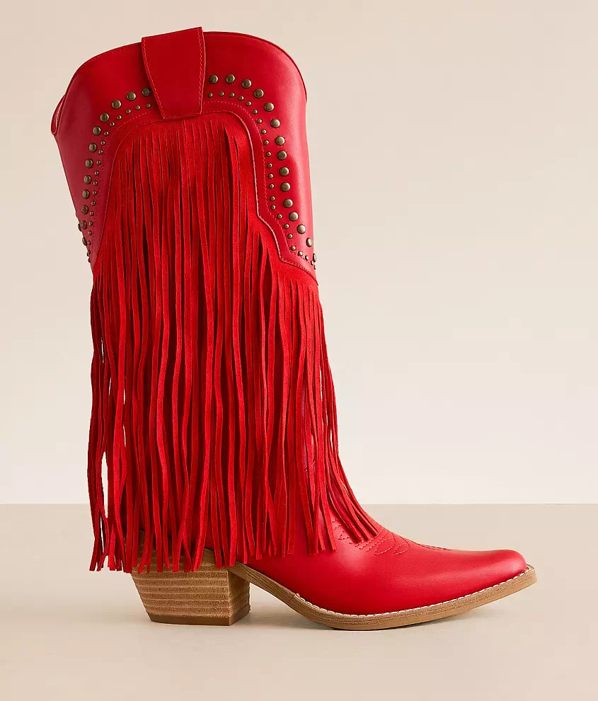 Adela Fringe Western Boot | Buckle