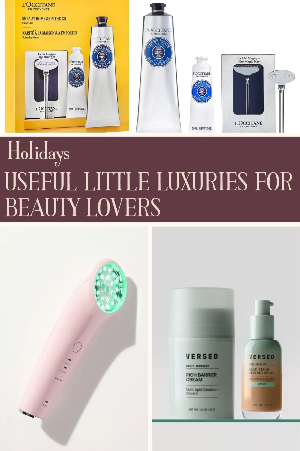 These under-$100 beauty favorites blend comfort, care, and a touch of seasonal magic. Think nourishing winter staples, soft wearable makeup, luxe minis, and polished self-care essentials — thoughtful gifts for anyone who loves cozy routines and intentional little indulgences.

#LTKselfcare #LTKBeauty #LTKHoliday