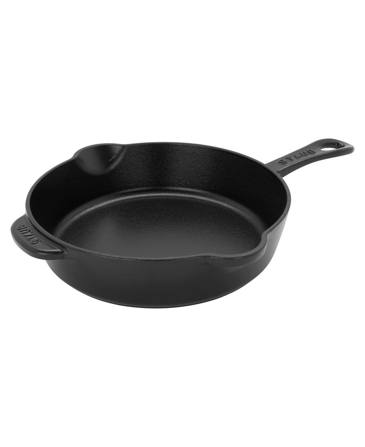 Staub Cast Iron 8.5" Traditional Deep Skillet - Black | Macy's