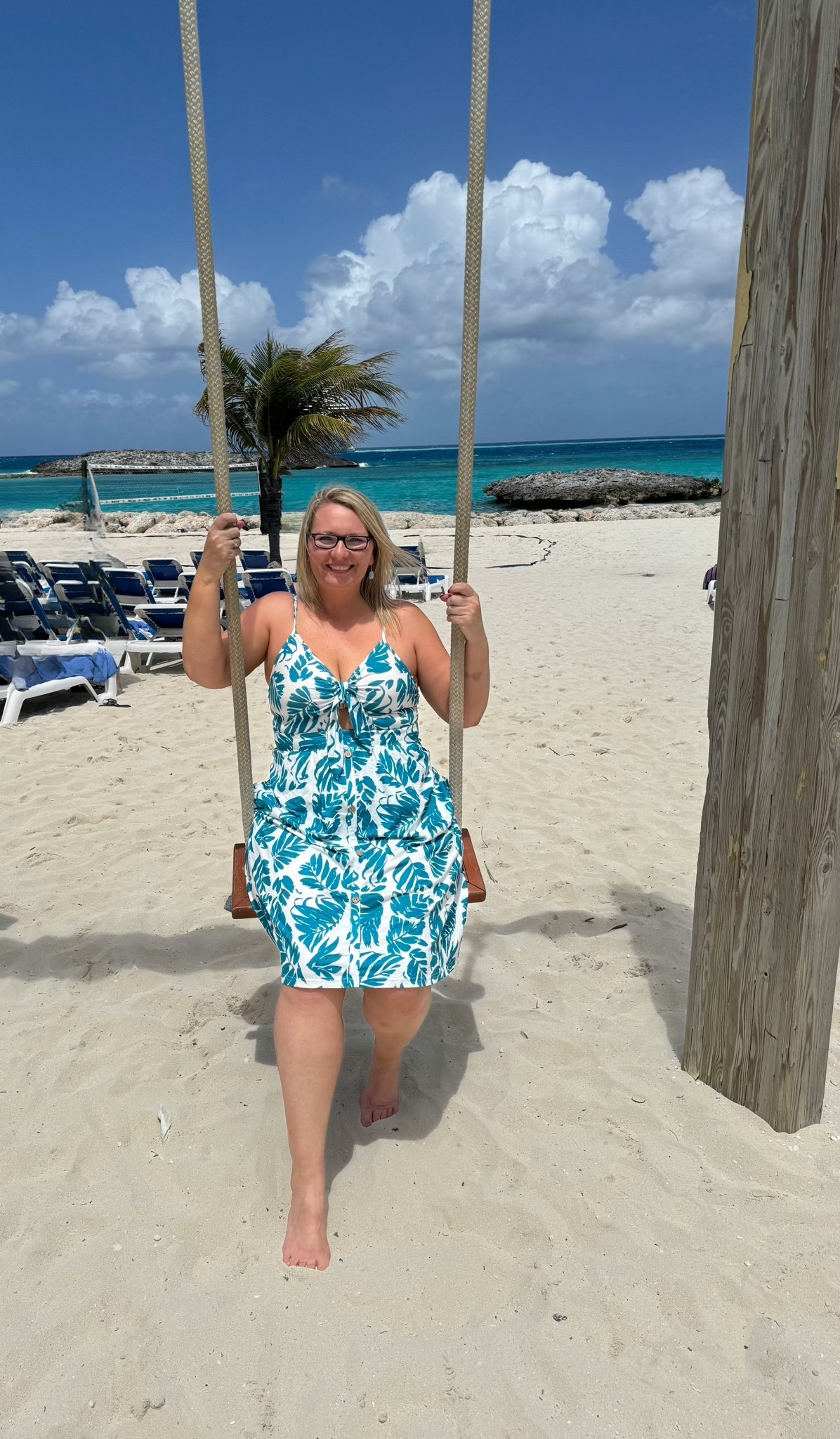 Loving the Caribbean summer vibes of this dress! 🩵 #LTKsummer #LTKcruise 

#LTKTravel