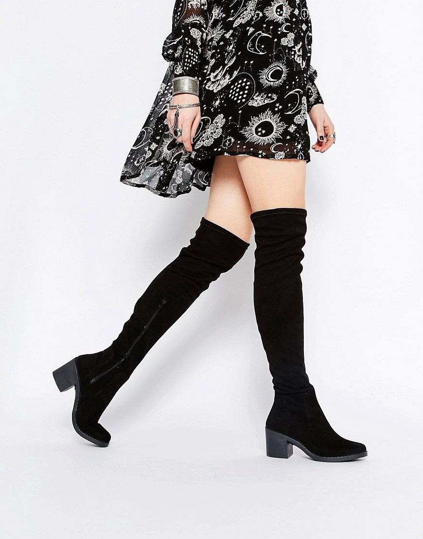 ASOS KRUSH Over The Knee Boots | ASOS UK