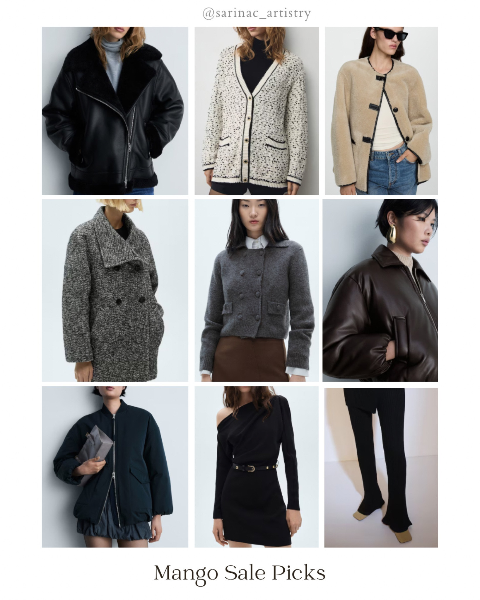 Some great neutral, minimalist pieces on sale - I love a good coat - sherpa, moto, faux leather or tweed - these are all great options. 



#LTKFindsUnder50 #LTKFindsUnder100 #LTKSaleAlert