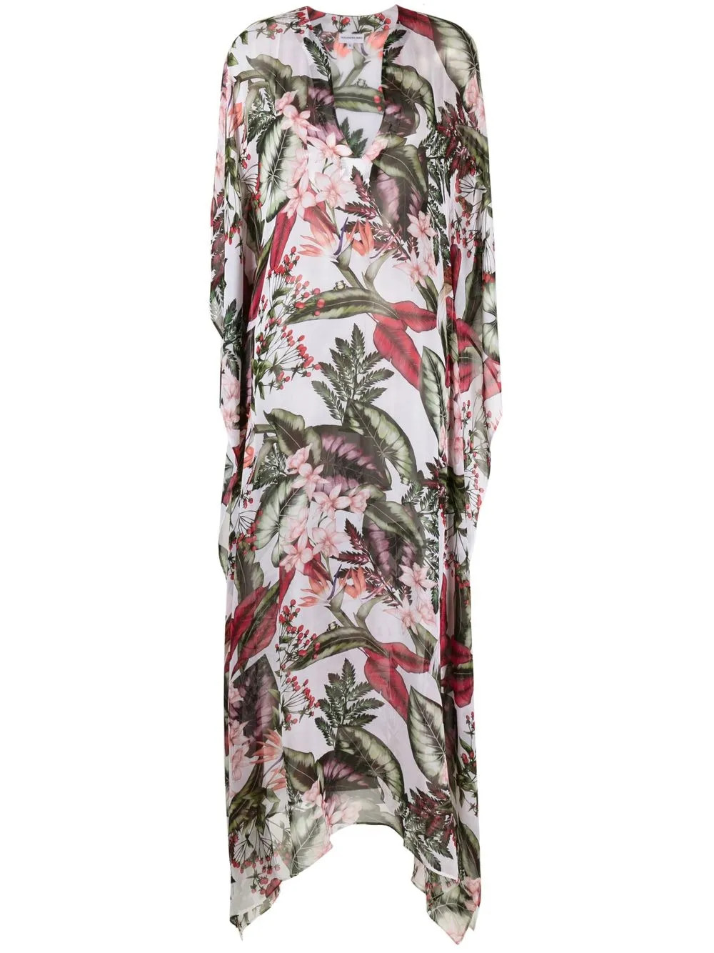 Rozanne Tropical-print maxi dress | Farfetch Global