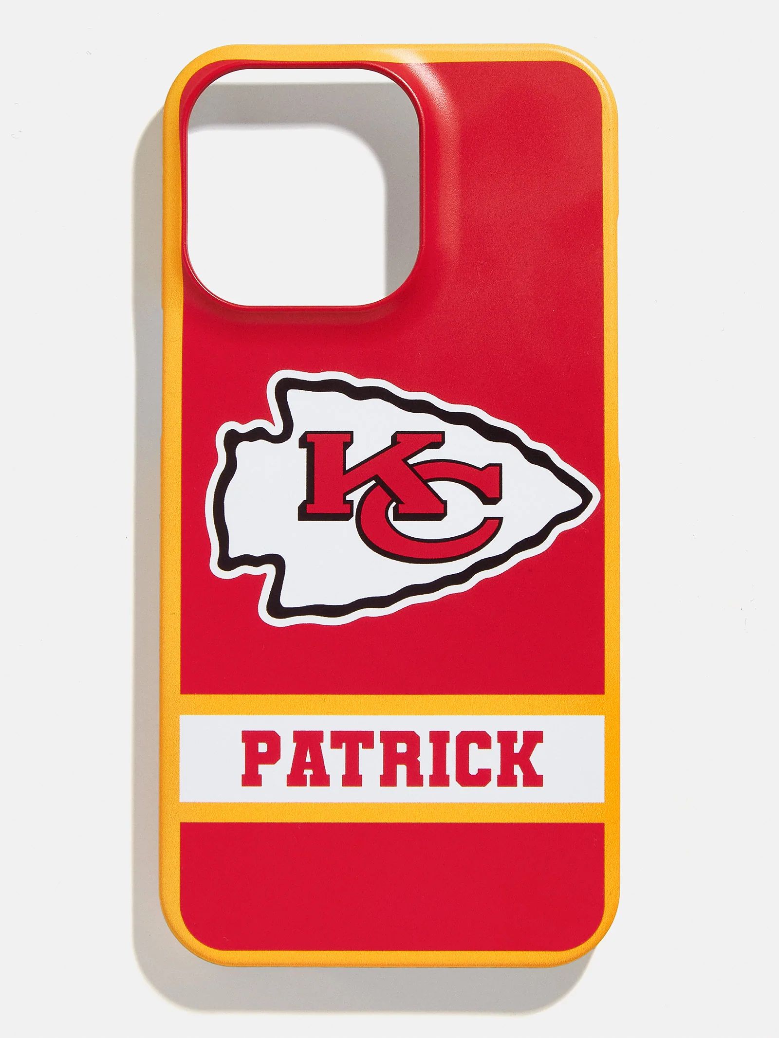 Kansas City Chiefs NFL Custom iPhone Case: Red / Yellow | BaubleBar (US)