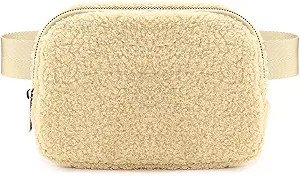 ZOPPEN Fleece Belt Bag, Fanny Pack Crossbody Bags for Women, Everywhere Belt Bag Dupe, Fanny Pack... | Amazon (US)
