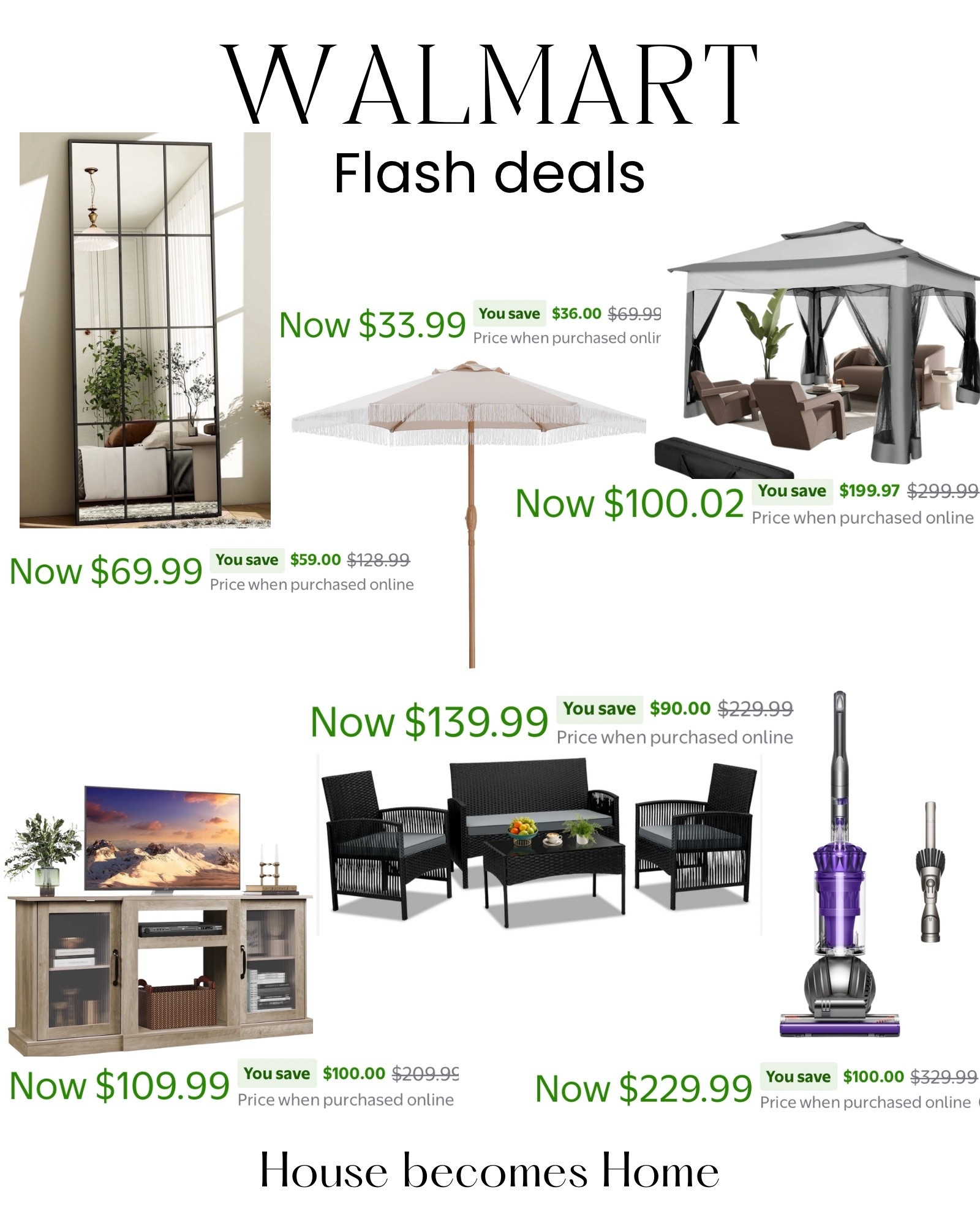 Walmart flash deals! 

#LTKHome #LTKSaleAlert #LTKSeasonal