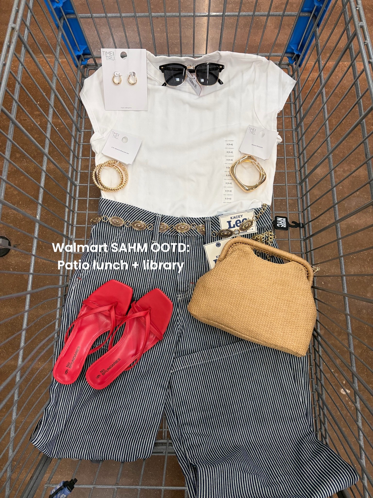 Walmart SAHM OOTD: Patio lunch + library

#LTKootd #LTKmomlife #LTKgrwm