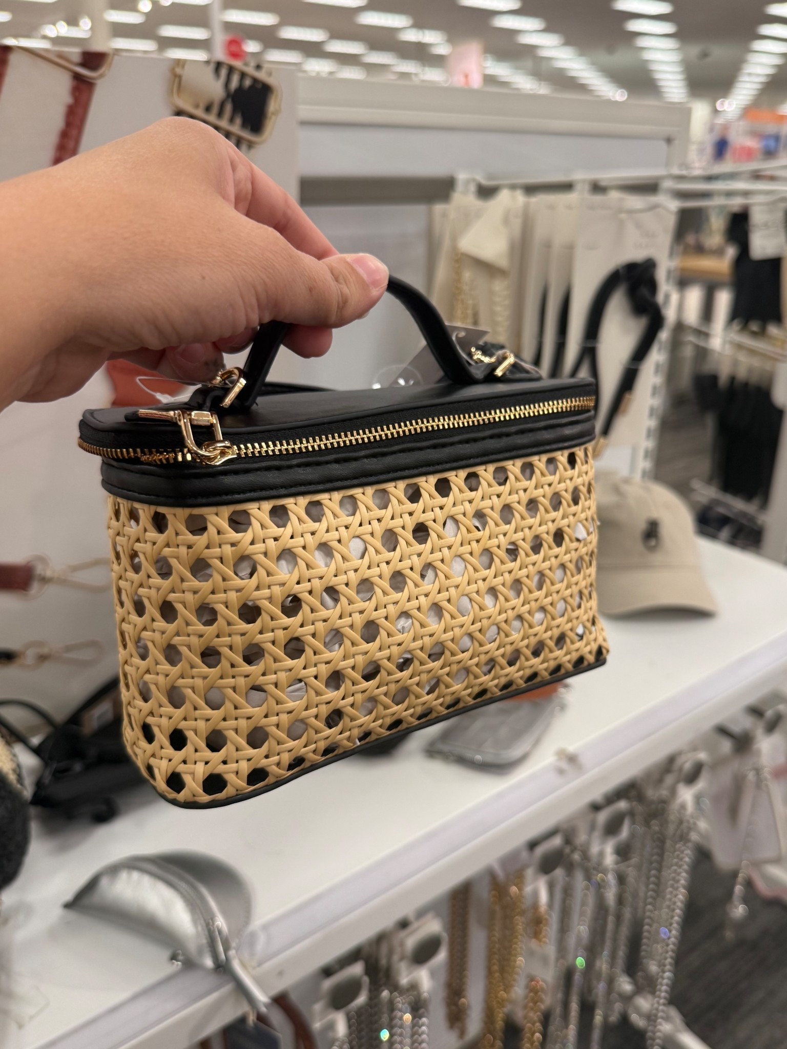 The cutest woven bag 
#target #targetbags 

#LTKItBag #LTKFindsUnder50