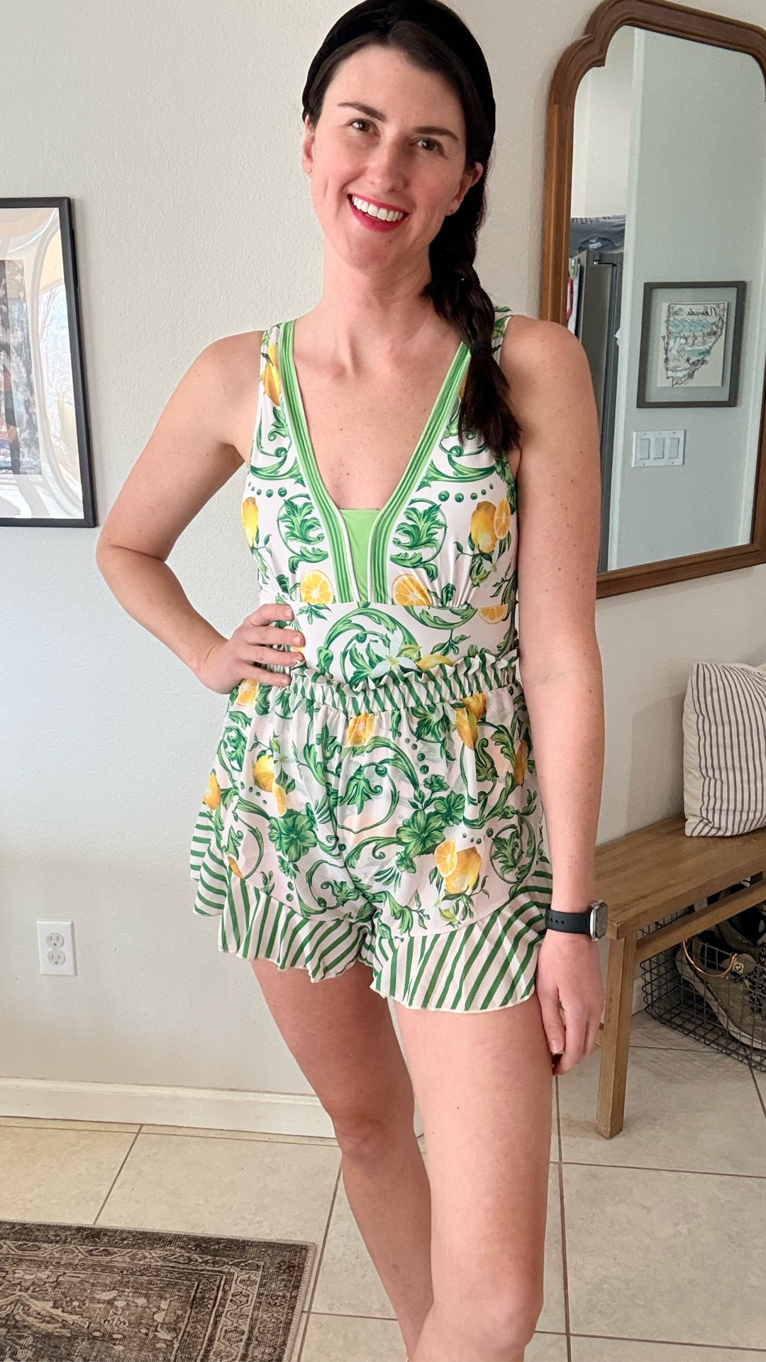 This one piece swim suit and short set is beautiful! So flattering and comfortable! I’m wearing a large. Perfect for your next vacay!

#LTKmomlife #LTKTall #LTKOver40