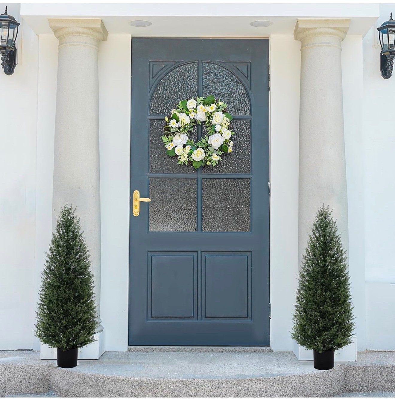 2Pack 4ft Outdoor Artificial Cedar Topiary Trees, All-Weather Faux Pine for Home Porch Entryway Decor


#LTKSaleAlert #LTKFindsUnder100 #LTKHoliday