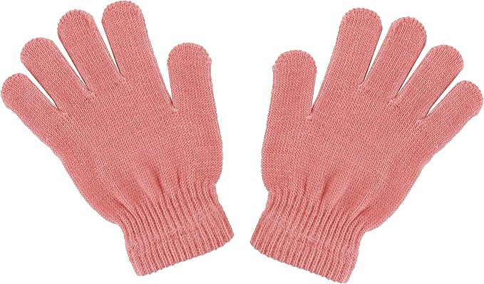 Motique Accessories Kids Gloves Magic Knit Gloves for Girls/Boys Solid Colors | Amazon (US)