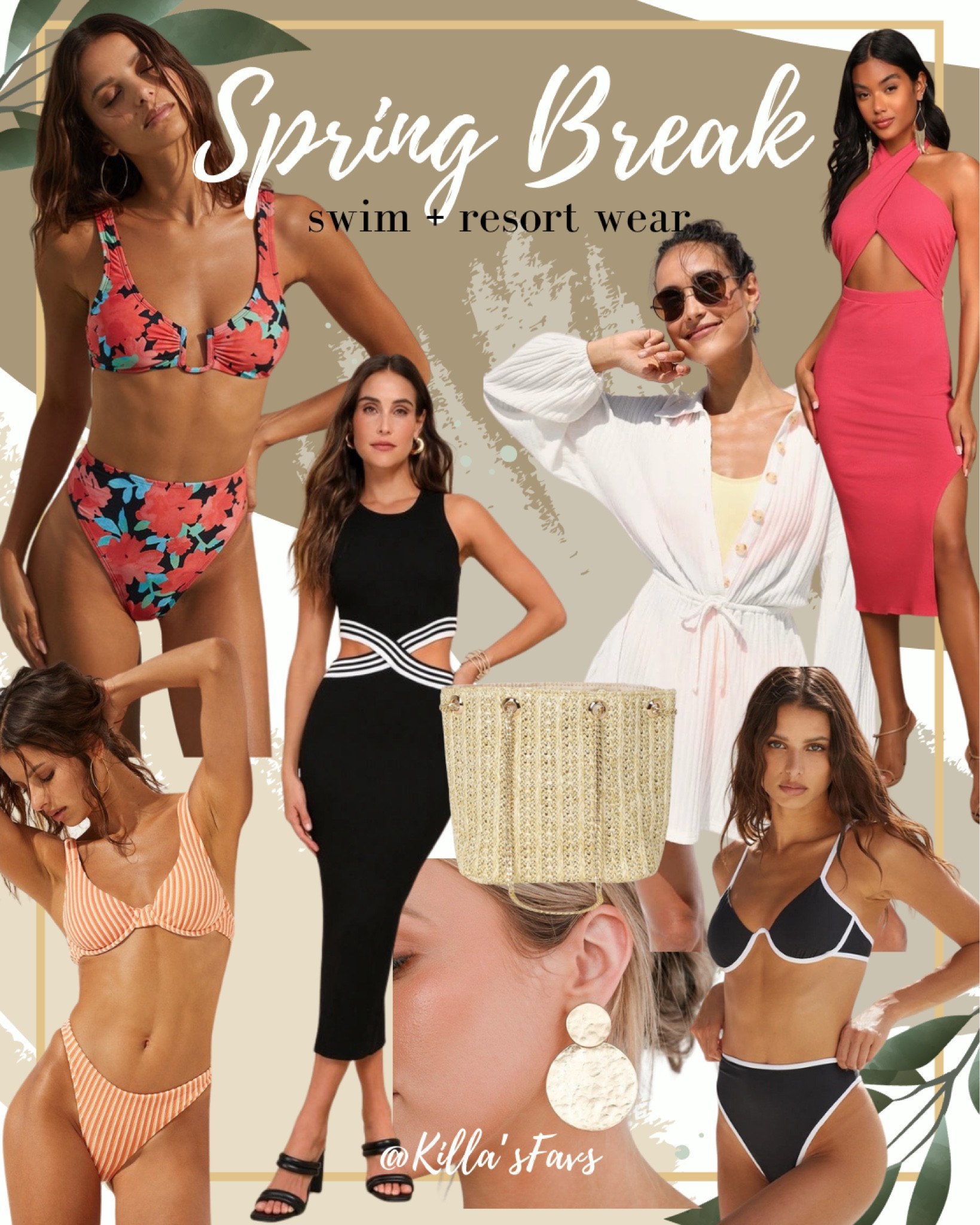 Spring Break {swim + resort wear} 

#swim #swimsuit #beach #resortwear #beachattire #beachwear #springbreak #warmweather

#LTKswim #LTKtravel #LTKstyletip