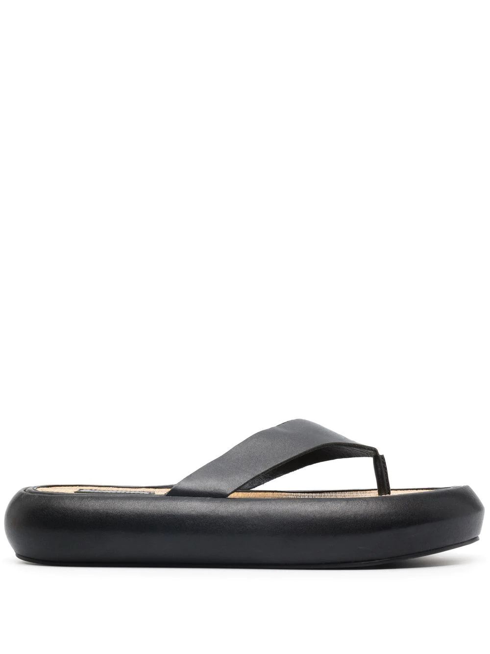 St. Agni Tatami Flatform thong-strap Sandals - Farfetch | Farfetch Global