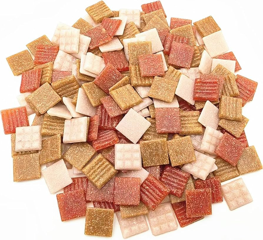 1.1LB Quartz Mosaic Tiles, 3/4" Multi Color Mosaic Pieces Stones for DIY Mosaic Making Craft Hobb... | Amazon (US)
