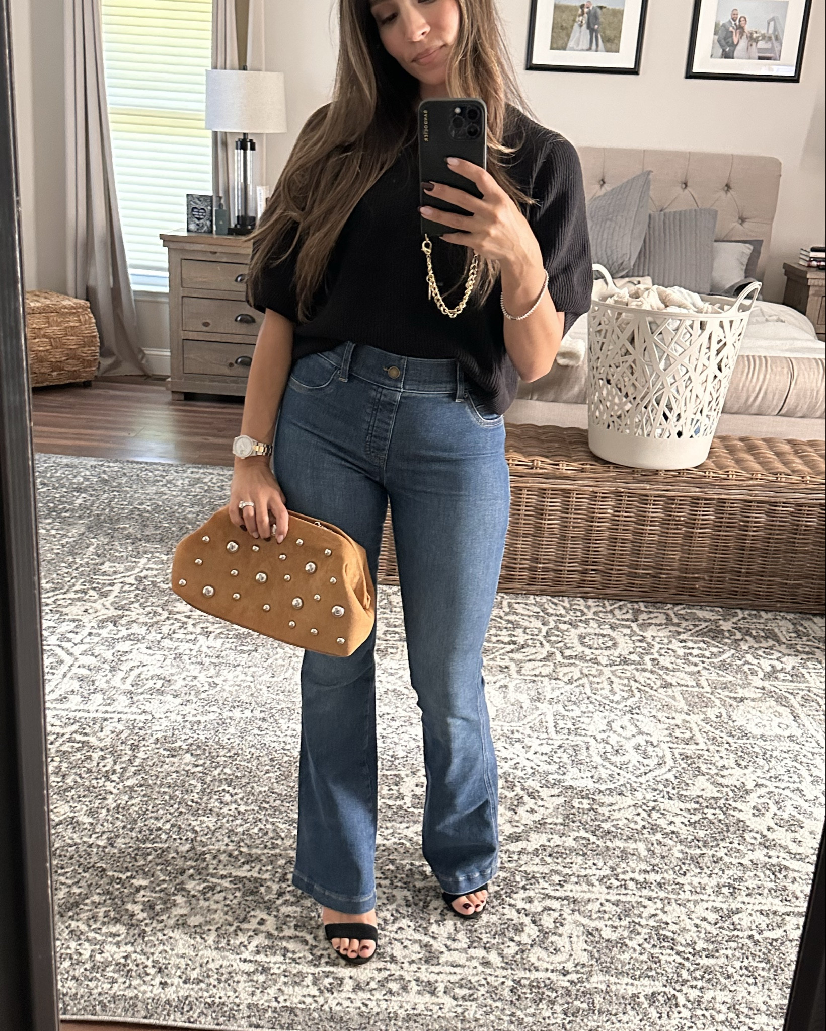 These Spanx jeans are everything. 🤍 I love the fit and the way they hold everything in just the right place — major booty lift moment.

Loft is having a major sale on sweaters right now, so I linked a few similar ones to mine. And this suede bag from Target? It’s everything. Suede is having such a moment, and this one is the perfect affordable way to hop on the trend without breaking the bank.

I love how this whole look came together — classic, flattering, and easy to wear. Everything runs true to size, and it’s all linked for you to shop. ✨ #effortliss 

spanx jeans, spanx denim, flattering jeans, booty lift jeans, petite friendly jeans, loft sweater sale, fall sweaters, neutral fall outfit, target suede bag, affordable fall bag, suede handbag, fall outfit inspo, spanx outfit idea, jeans and sweater outfit, casual chic fall look, fall fashion finds 2025, true to size outfit, trendy fall outfit, target fall bag, suede trend 2025, fall outfit under 100

#LTKSeasonal #LTKItBag #LTKPetite