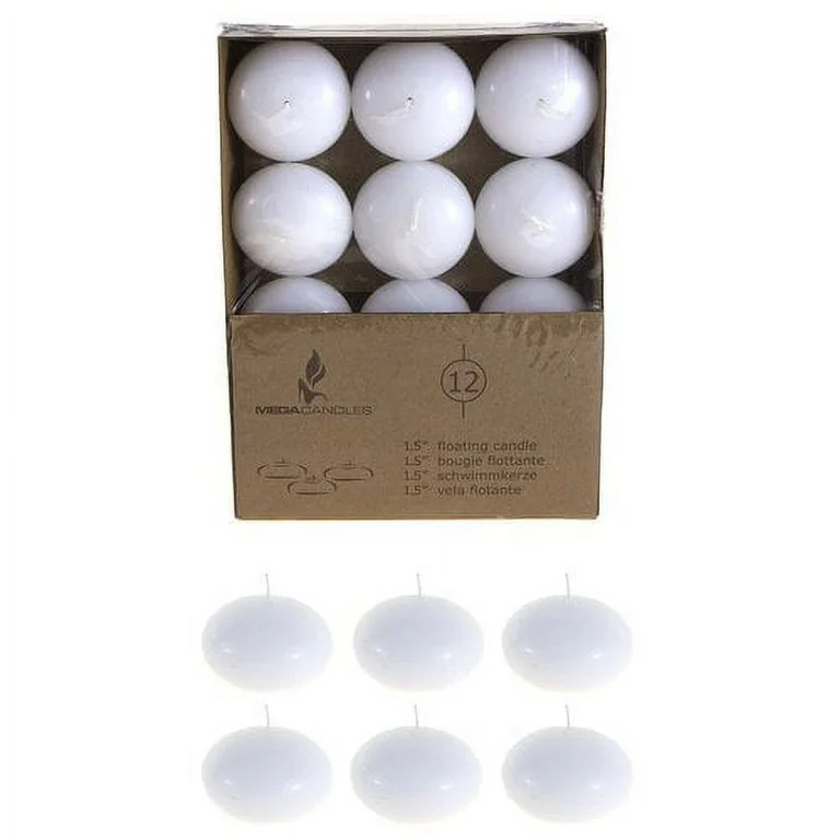Synergy Retail Group Mega Disc Floating Candle (Set of 12) | Walmart (US)