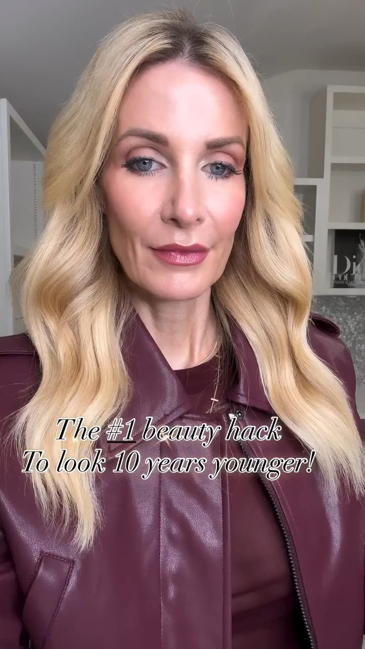 The number one beauty hack that can make you look up to 10 years younger? Wearing a berry-colored lipstick. 🫦 Seriously—this shade brings life and vibrance to your face, while light or nude lips can sometimes wash us out. A berry lip also photographs so much better AND even makes your teeth look whiter. 💄 My current fall obsession is Terracotta Go by Laura Geller, paired with the Fenty Lip Liner in RiRi. This combo is a gorgeous fall berry tone that I wear every single day—and I always get compliments. I promise you will too if you start adding a little berry into your routine. 💋 I styled it with this stunning burgundy bomber jacket and the most flattering wide-leg jeans. Both run true to size—wearing an XS in the jacket and a 24 in the jeans. Tell me in the comments: What’s YOUR go-to lip shade for fall and winter? 👄

#LTKBeauty 

 

#LTKHoliday #LTKOver40 #LTKFindsUnder100